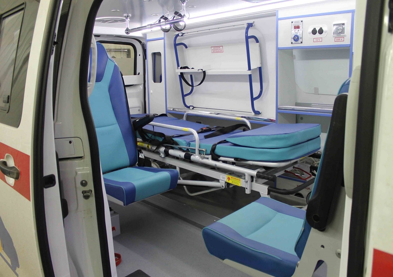 Виды транспорта, используемых для перевозки лежачих больных